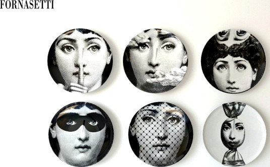 Fornasetti decor plate