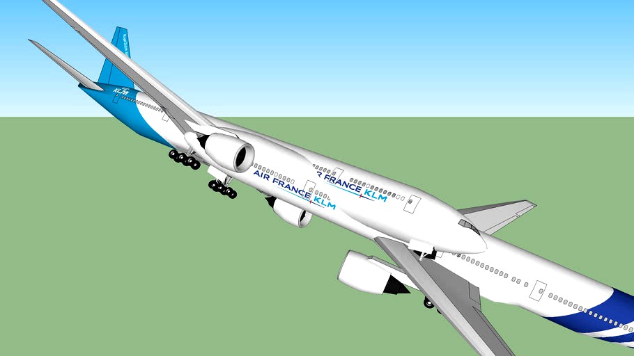 Air France-KLM Livery Crash.
