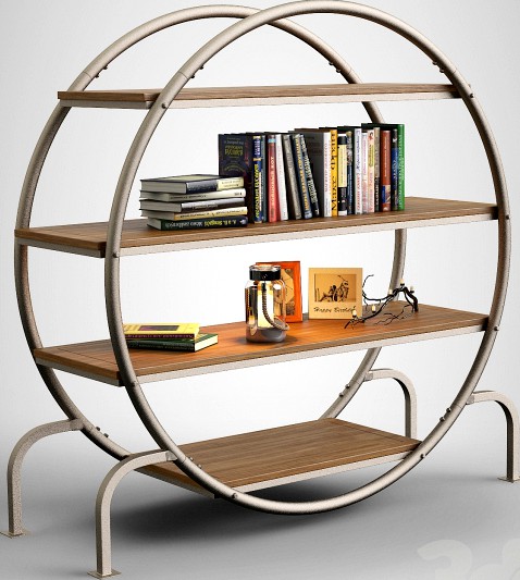 Круглая книжная полка / Round Bookcase