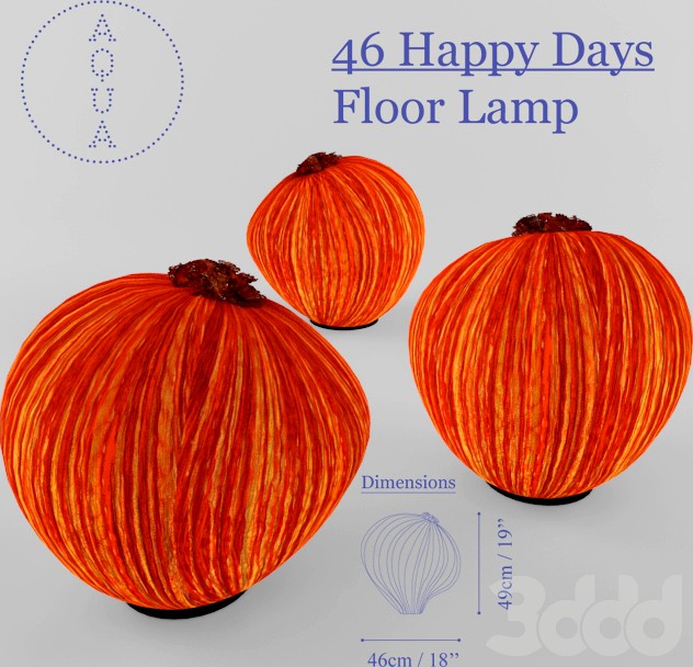 Aqua Creations Happy Days Floor Lamp