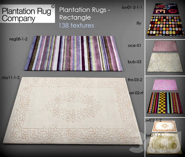 Сборник ковров Plantation Rug