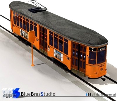 Tramway3d model
