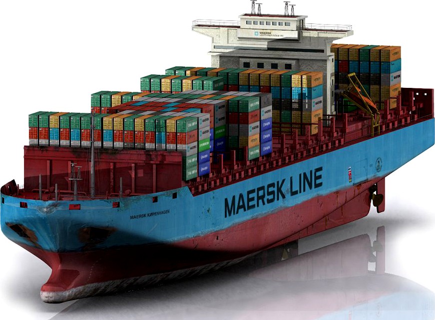Maersk Container Ship3d model