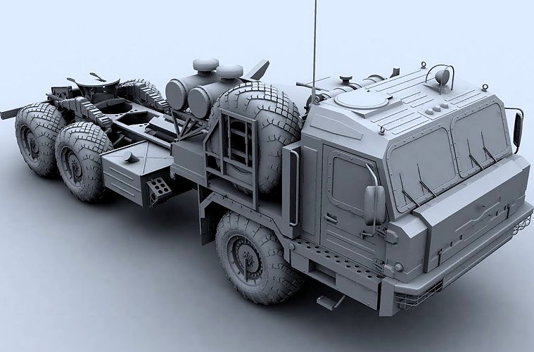 BAZ 6402 Transporter3d model