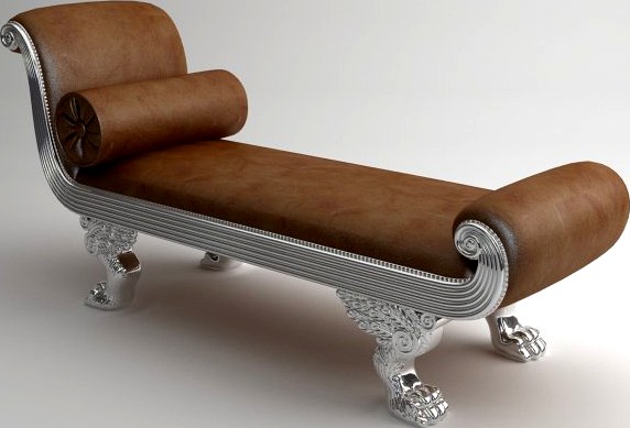 Chaise Bench Andrea Fanfani3d model