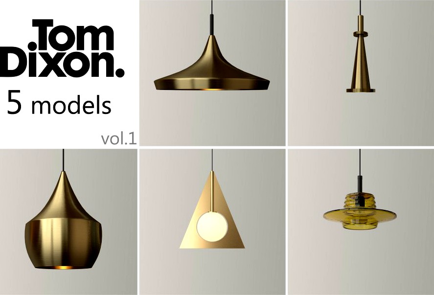 Tom Dixon set 13d model