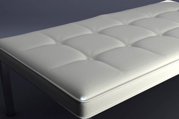 Contemporary Bench3d model