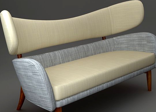 Settee3d model