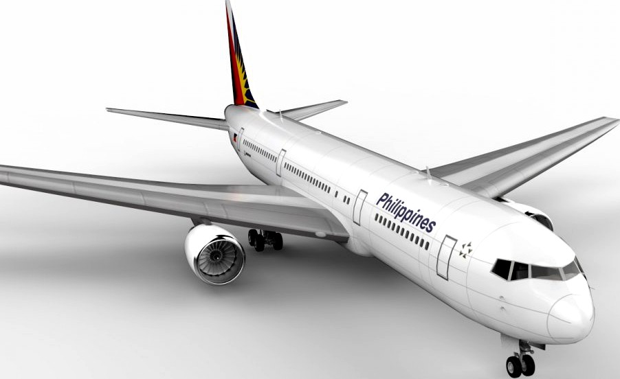 B767-300 Philippine Airlines3d model