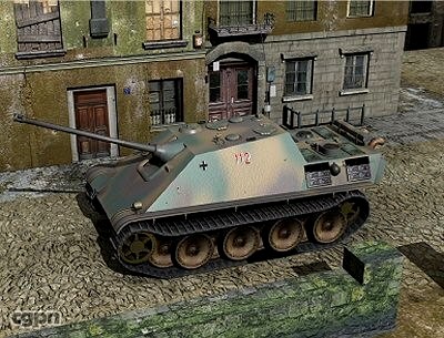 German Jadgpanther tank3d model