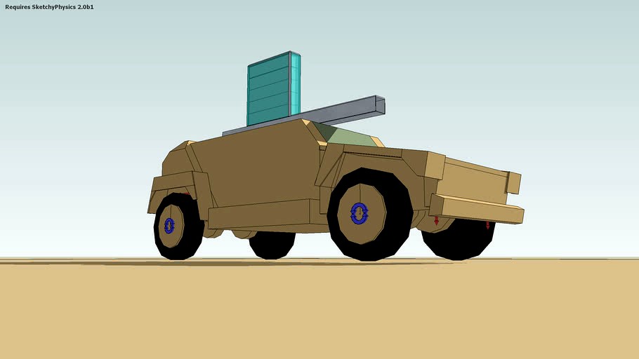 Humvee with Gun