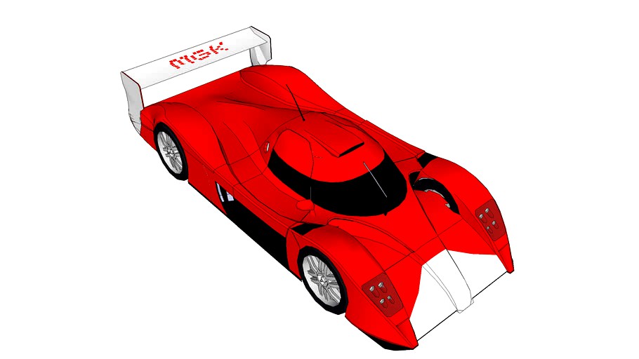 Toyota GT-One (TS020) Race Car