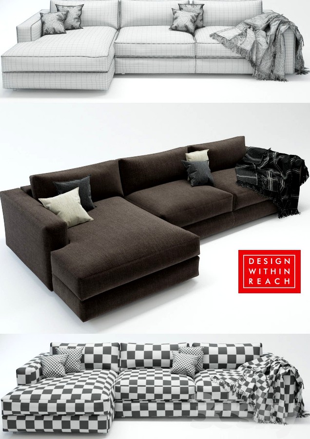 Design Within Reach reid sectional