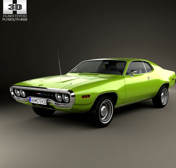 Plymouth Satellite 19713d model