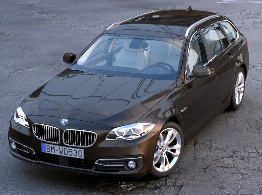 BMW 5 series Touring 20143d model