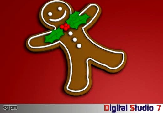 Gingerbread Man3d model