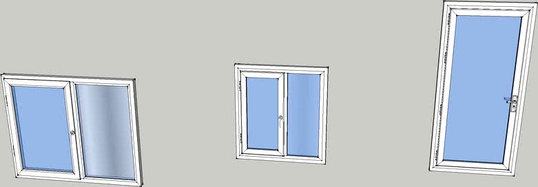 PVC windows and Balcony Door