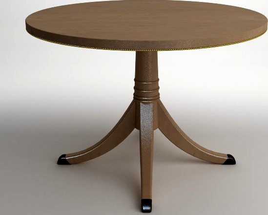 Elegant Classical Style Table3d model