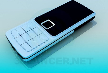 3D Model Mobile Phone