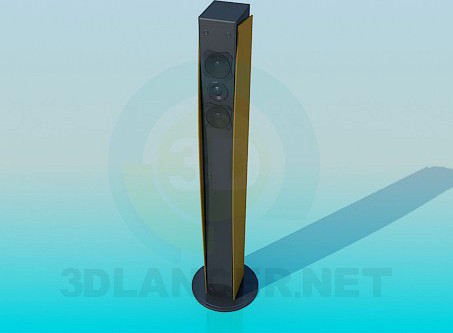 3D Model Loudspeaker