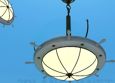 3D Model Chandelier and sconces in the set