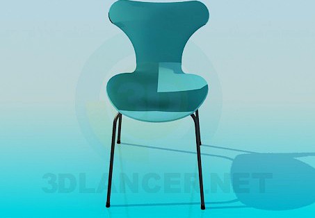 3D Model Solid stool