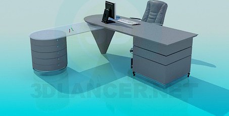 3D Model Executive desks