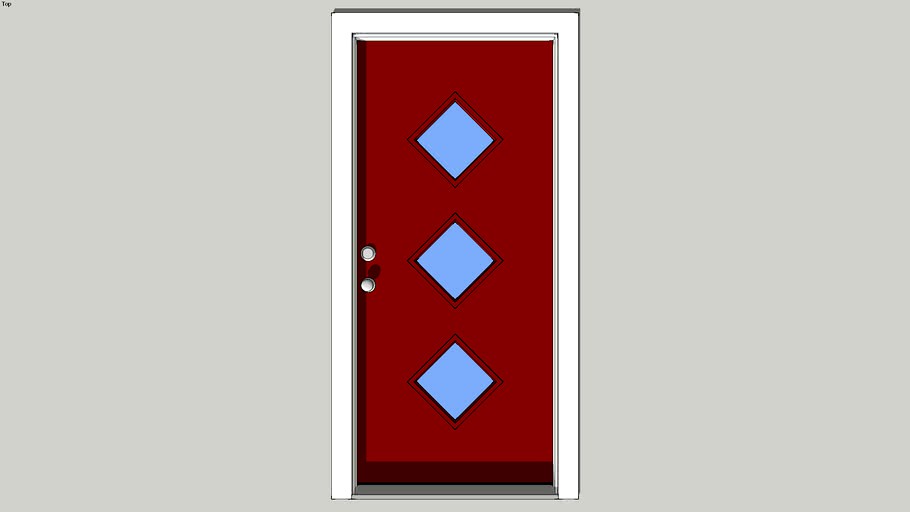 Front Door Piedmont 3d model