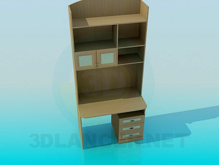 3D Model Computer cabinet