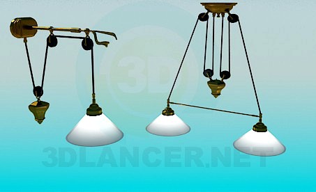 3D Model Set lighting