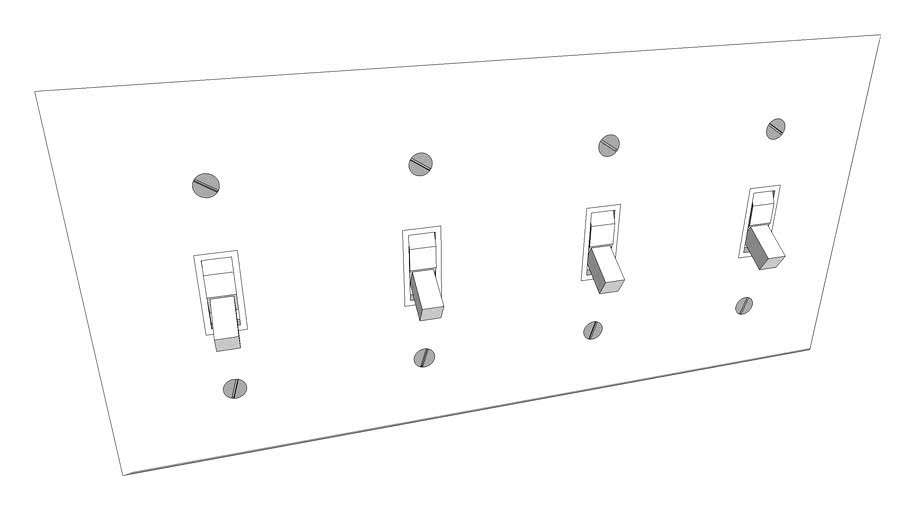 4 Gang Switch