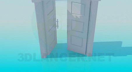 3D Model Double door