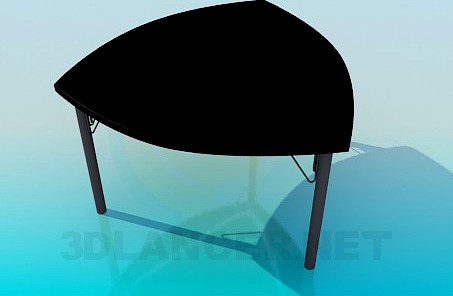 3D Model Table triangular