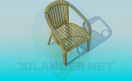 3D Model Braided chair