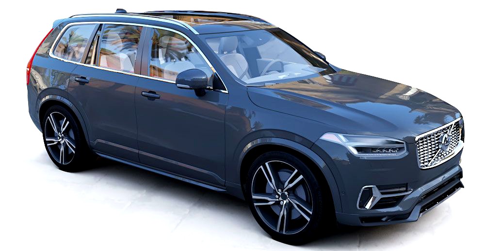 Volvo XC90 3d model