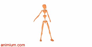 Body slam action motion capture