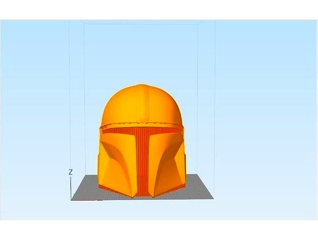 Mandalorian helmet