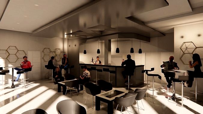 Caffe Bar Interior
