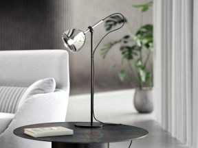 Chrome Bell Table Light