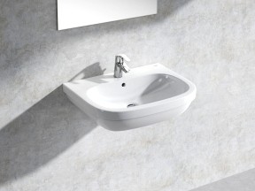 Euro Wall-hung Basin 65 Set