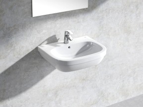 Euro Wall-hung Basin 60 Set