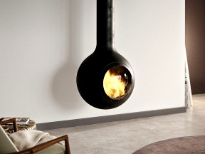 Bathyscafocus Suspended Fireplace