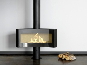 Curvifocus Gas Fireplace