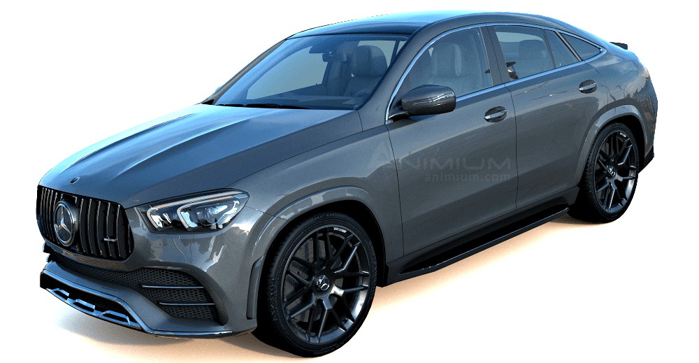 Mercedes Benz AMG GLE 53 3d model