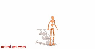 Climb stairs bvh motion