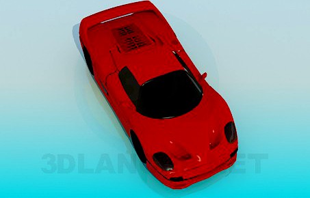 3D Model Sports car