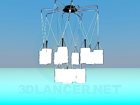 3D Model Modern chandelier