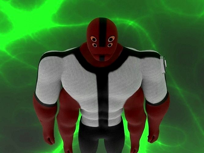 Four arm alien