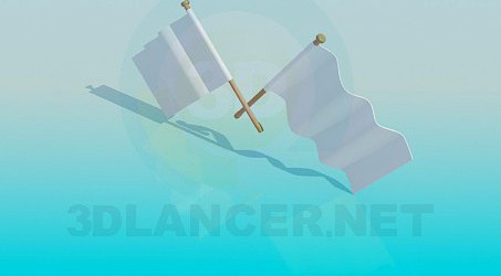 3D Model Flags