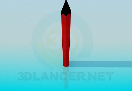 3D Model Pencil